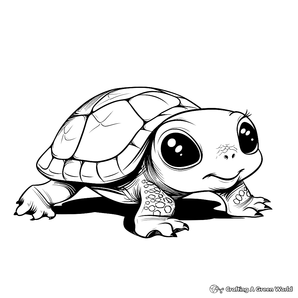 Colouring Pages Of Turtles