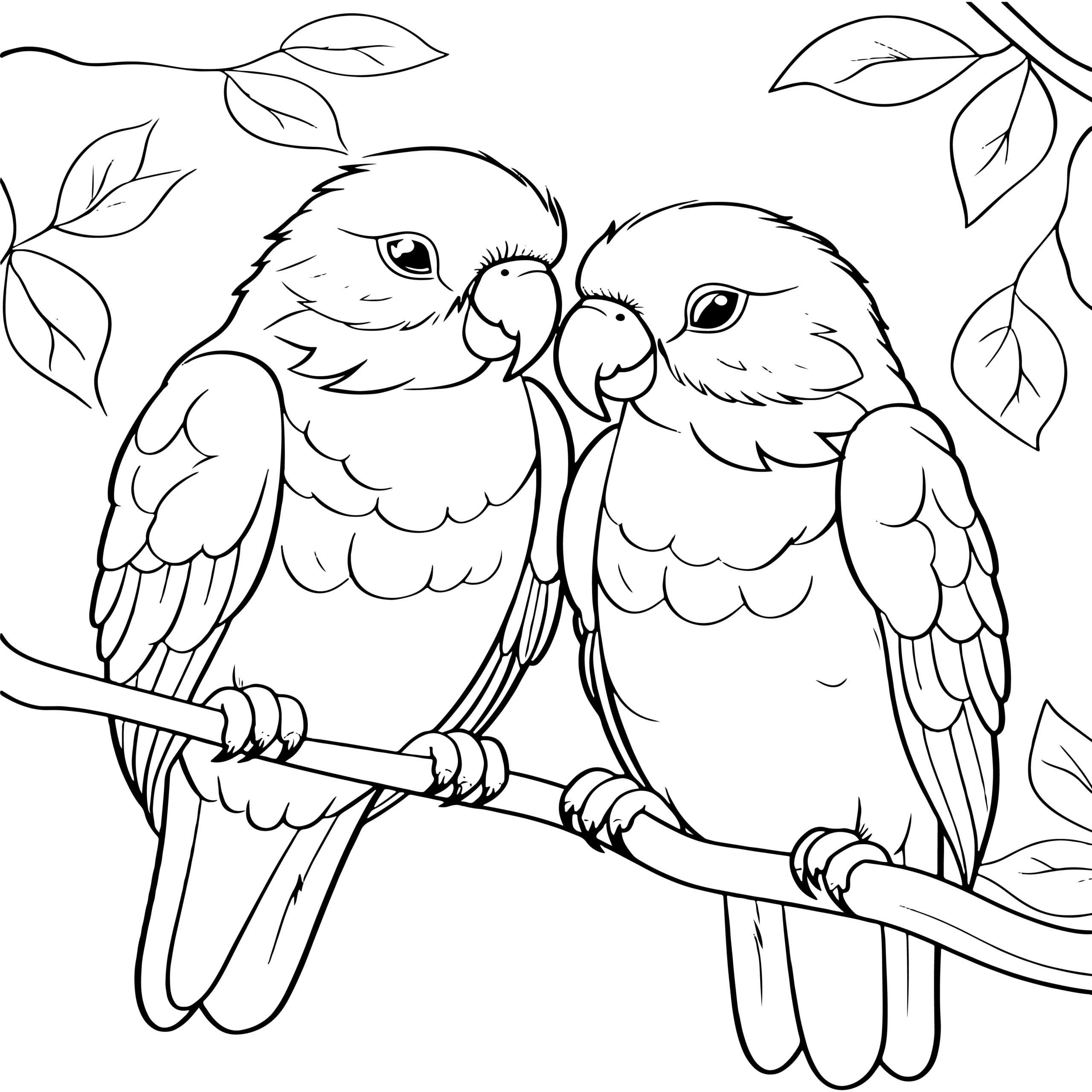 Coloring Pages Of Birds
