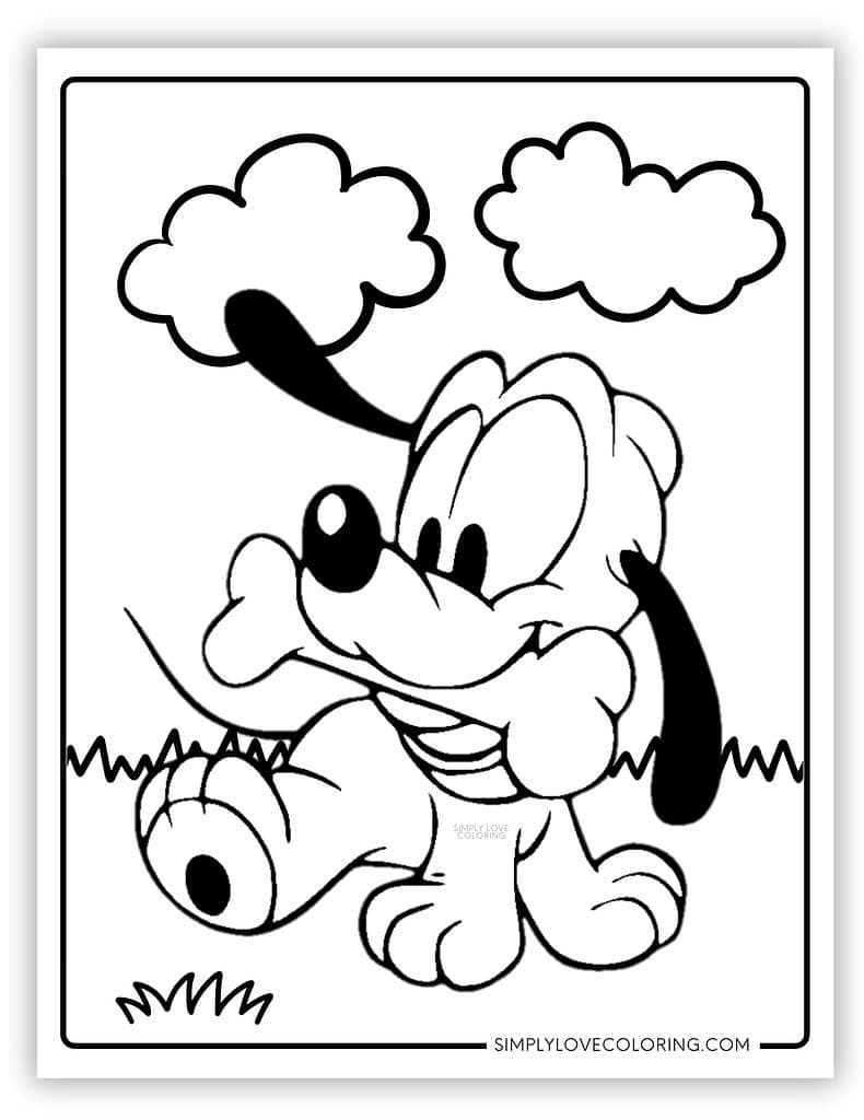 Free Coloring Sheets Disney