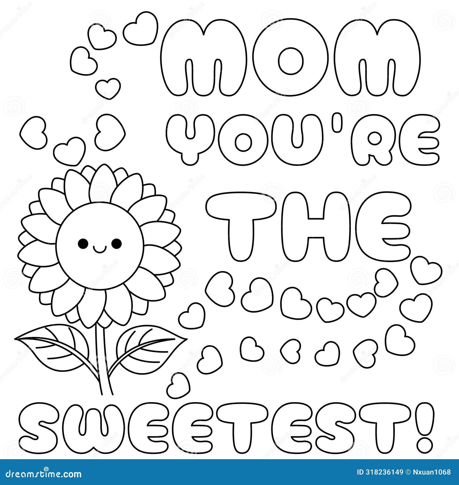 Colouring Pages For Mother’s Day