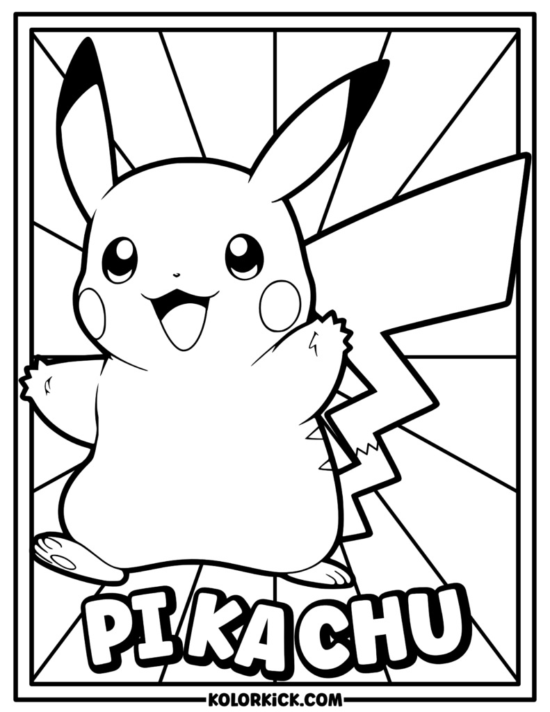 pokemon free coloring pages