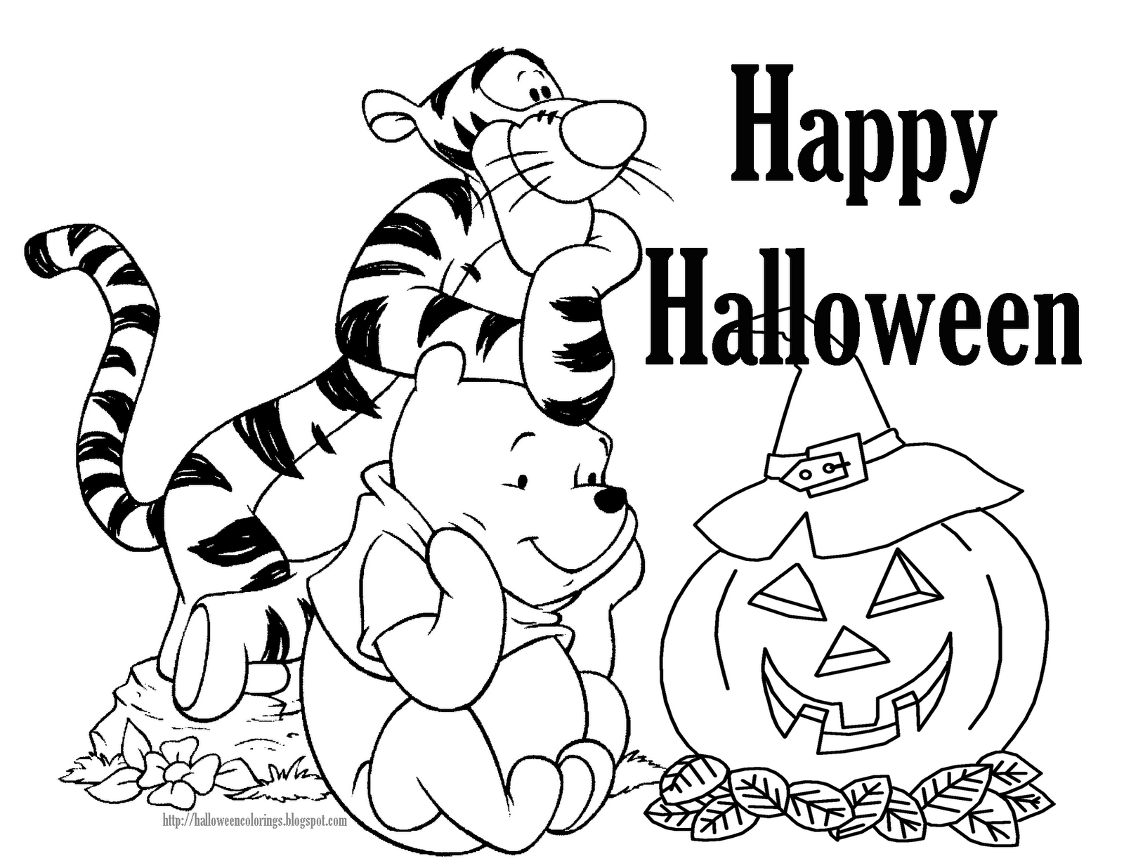  Disney Halloween Coloring Pages Books 100 FREE And Printable 