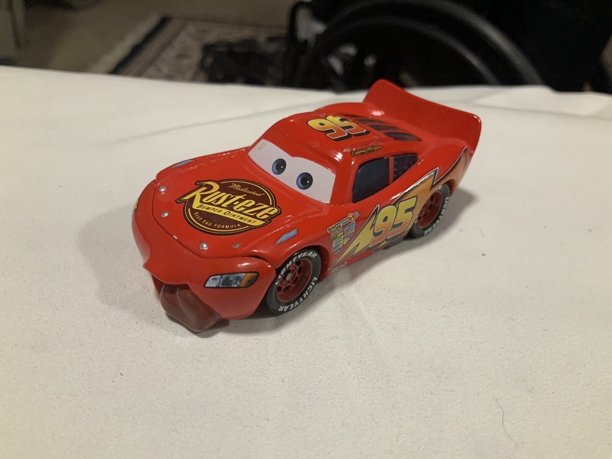 Disney Pixar Cars Tongue Lightning McQueen 1 55 Metal Diecast EBay