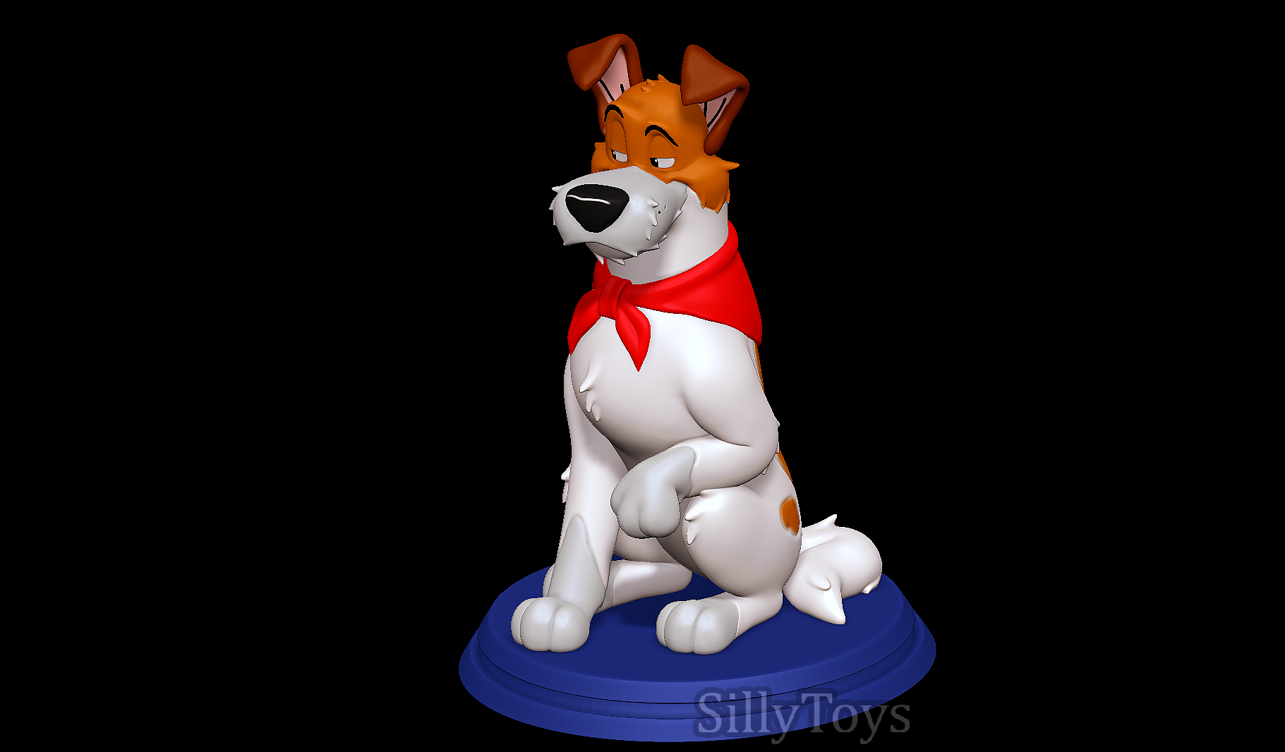  Dodger Oliver And Company 3D File For 3D Printing Cults