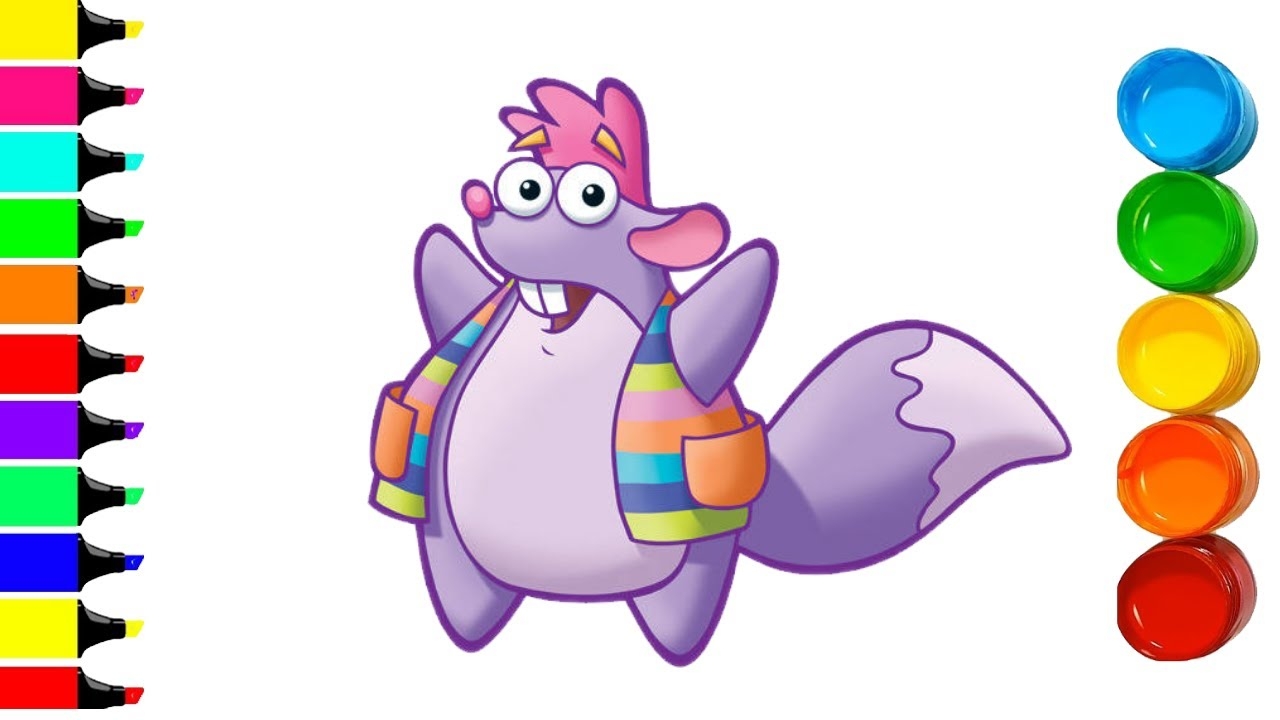 Drawing Tico From Dora The Explorer How To Draw Tico Step By Step YouTube