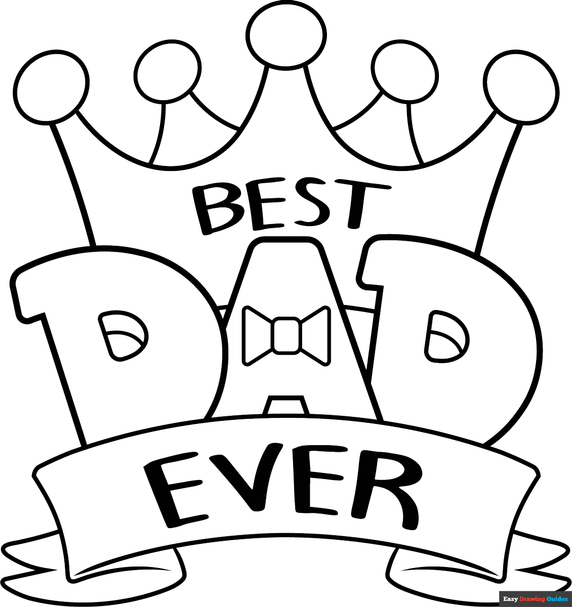 fathers day coloring page