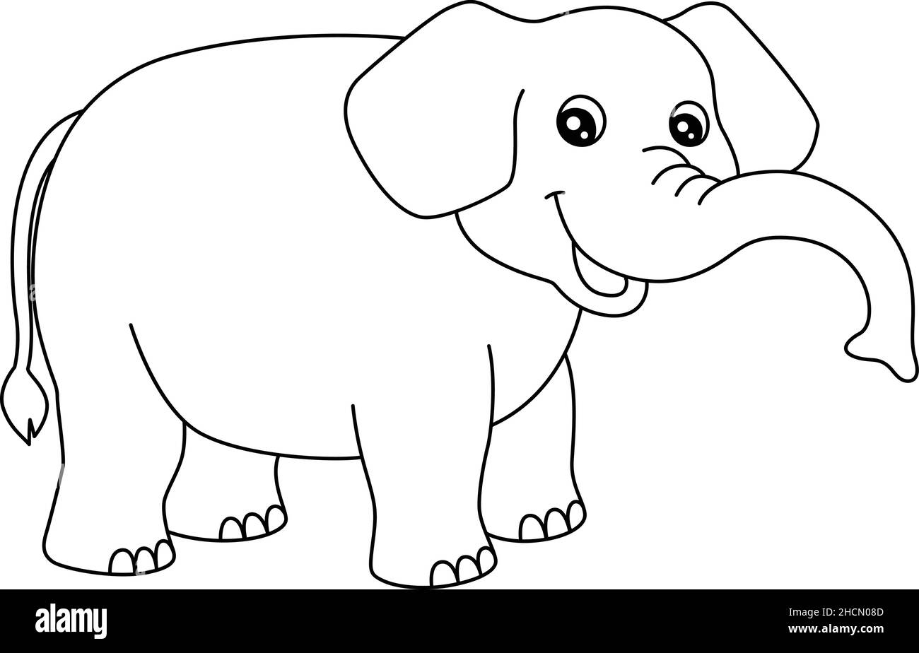 Colouring Pages For Elephant