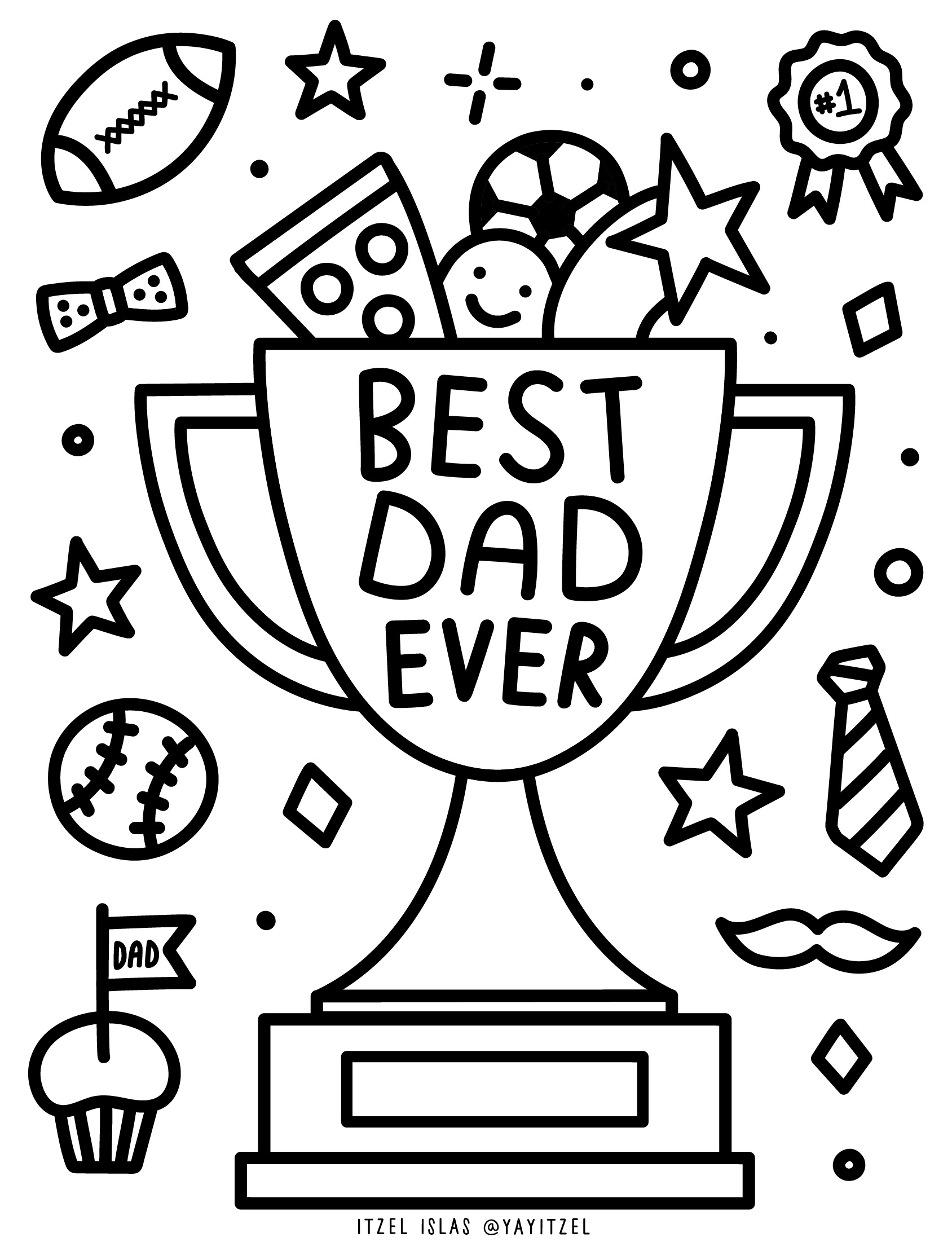 Father s Day Printables Free Coloring Pages Learning Worksheets HP Official Site