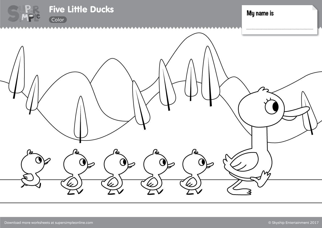 duck and duckling coloring pages duck and duckling coloring pages