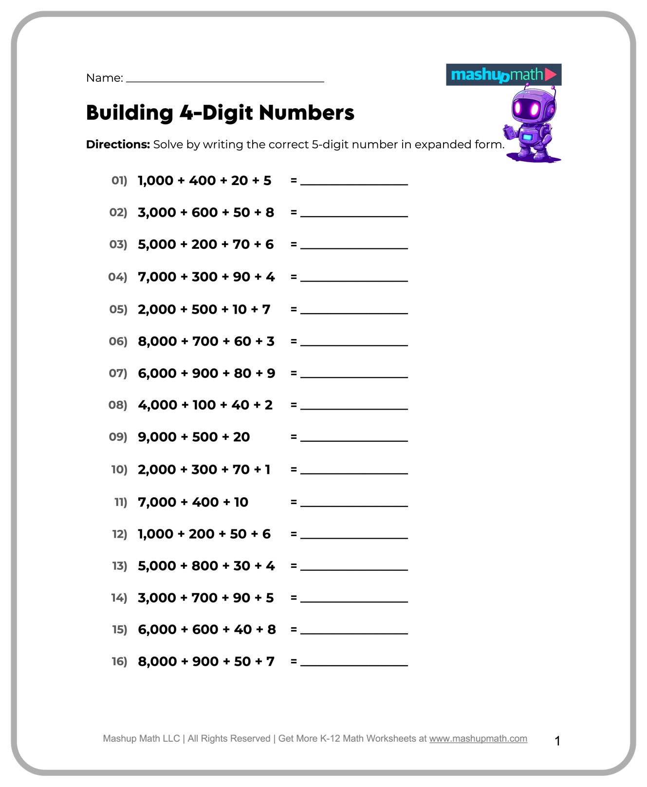 Worksheets For 5th Graders Free