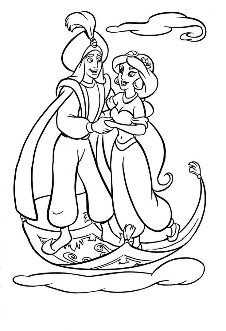 Free Aladdin Coloring Pages PDF For Kids Coloringfolder Free Aladdin Coloring Pages PDF For Kids Coloringfolder