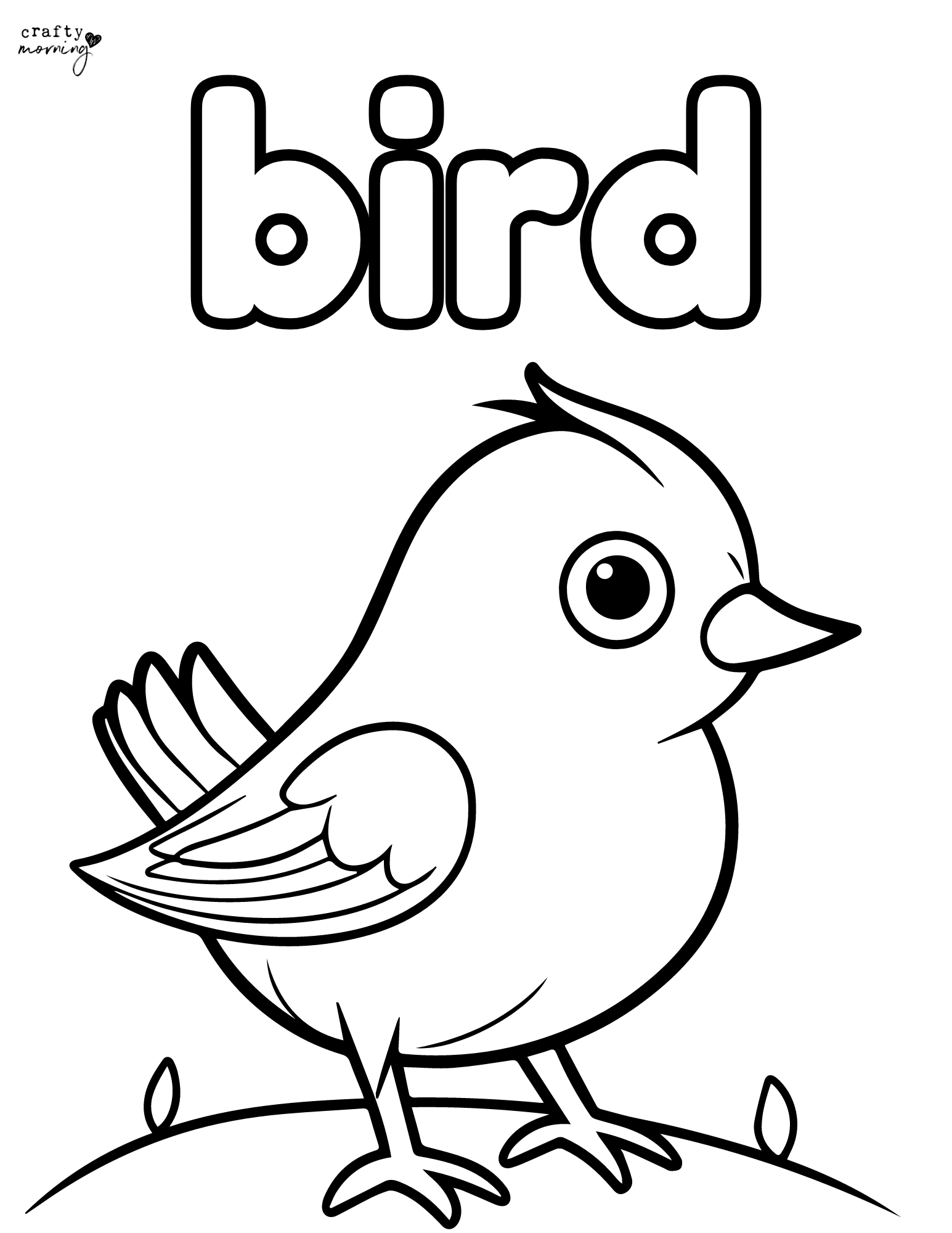 Bird Pictures To Color