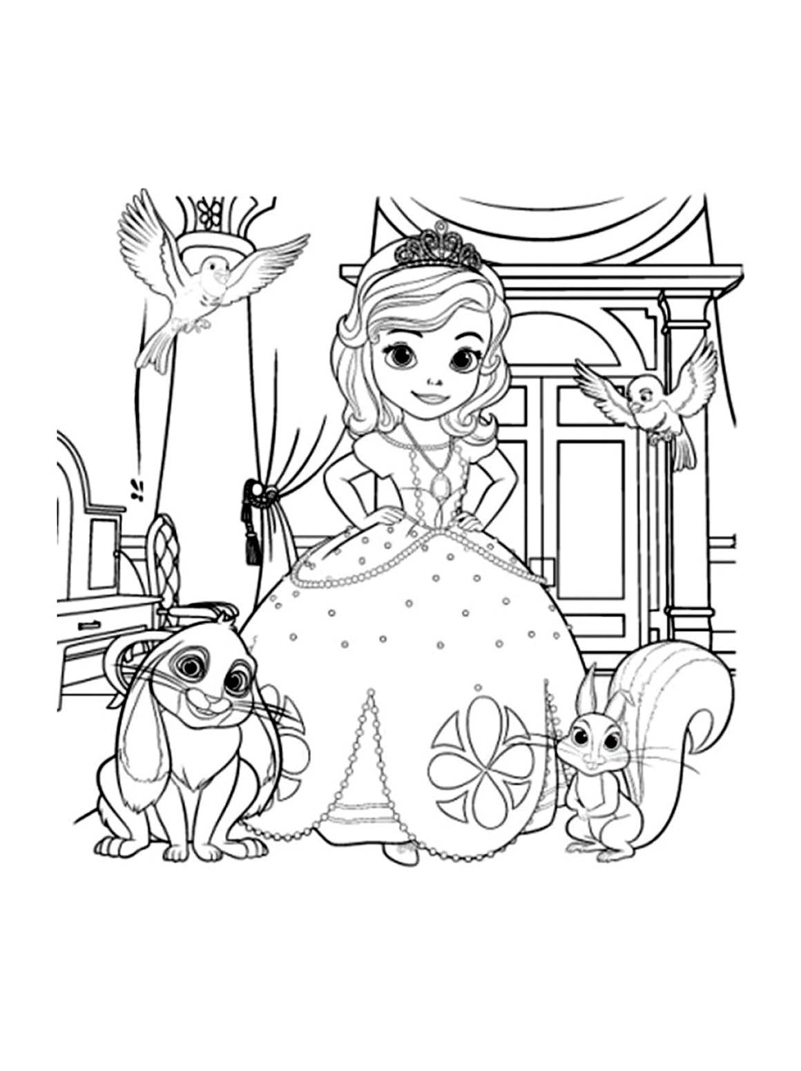 princess sofia colouring pages princess sofia colouring pages