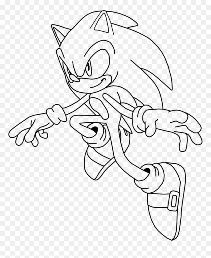 Free Coloring Pages Of Super Sonic Emeralds Sonic Desenho Para Colorir HD Png Download Vhv