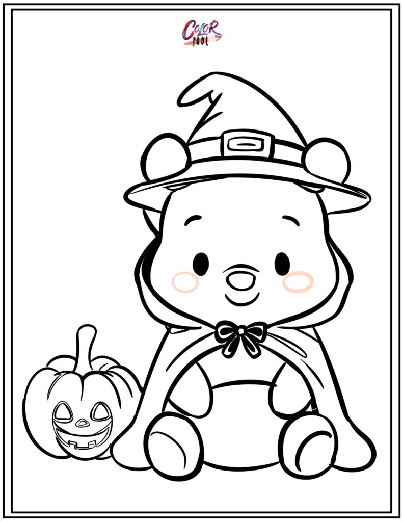 Free Disney Halloween Coloring Pages 30 Printable Sheets For Kids