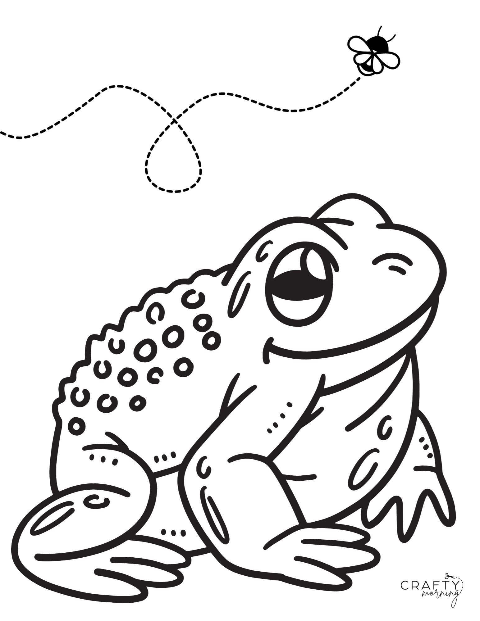 Frog Pictures To Color