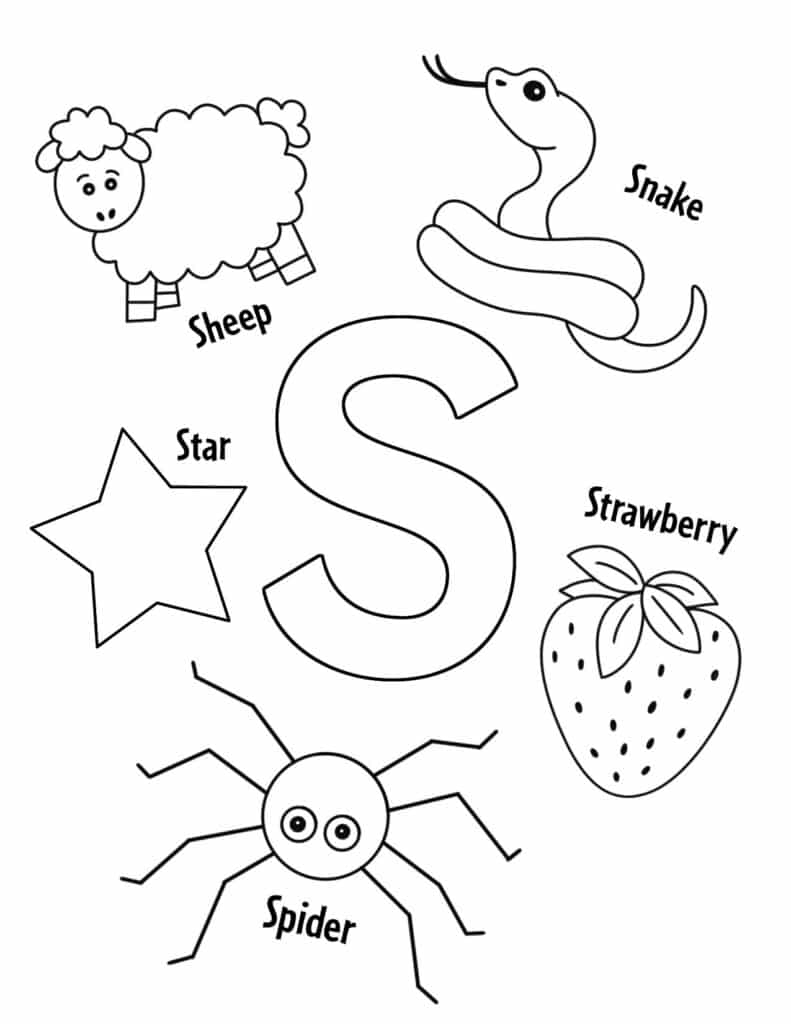 FREE Letter S Worksheets For Preschool The Hollydog Blog Worksheets Library