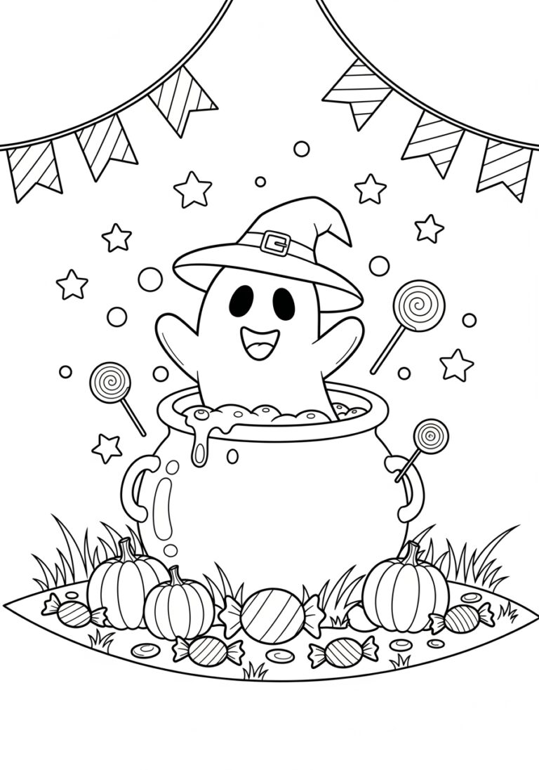 Printable Halloween Pictures To Color