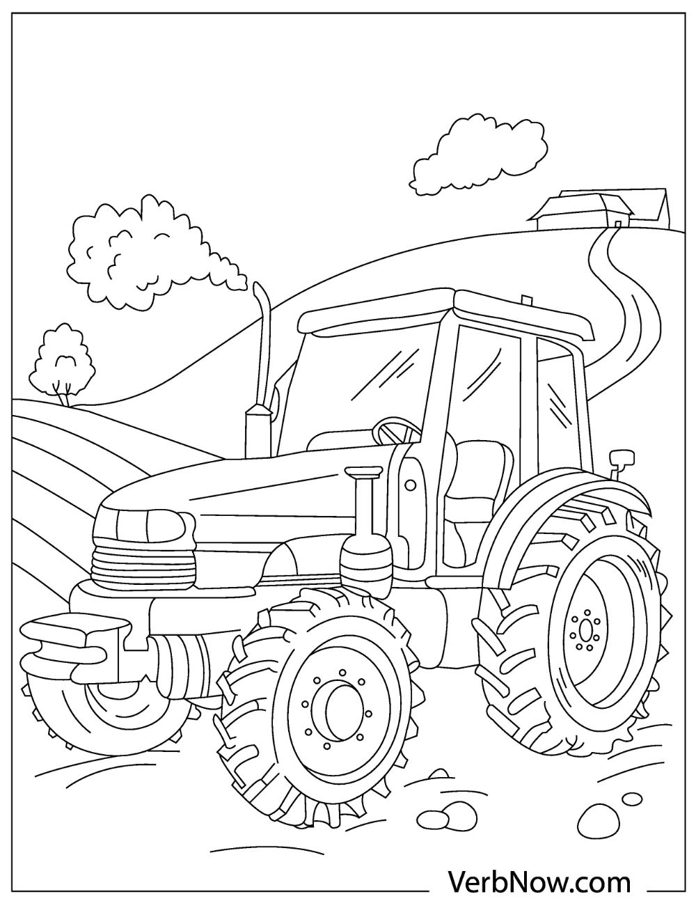 Free TRACTOR Coloring Pages For Download Printable PDF Free TRACTOR Coloring Pages For Download Printable PDF