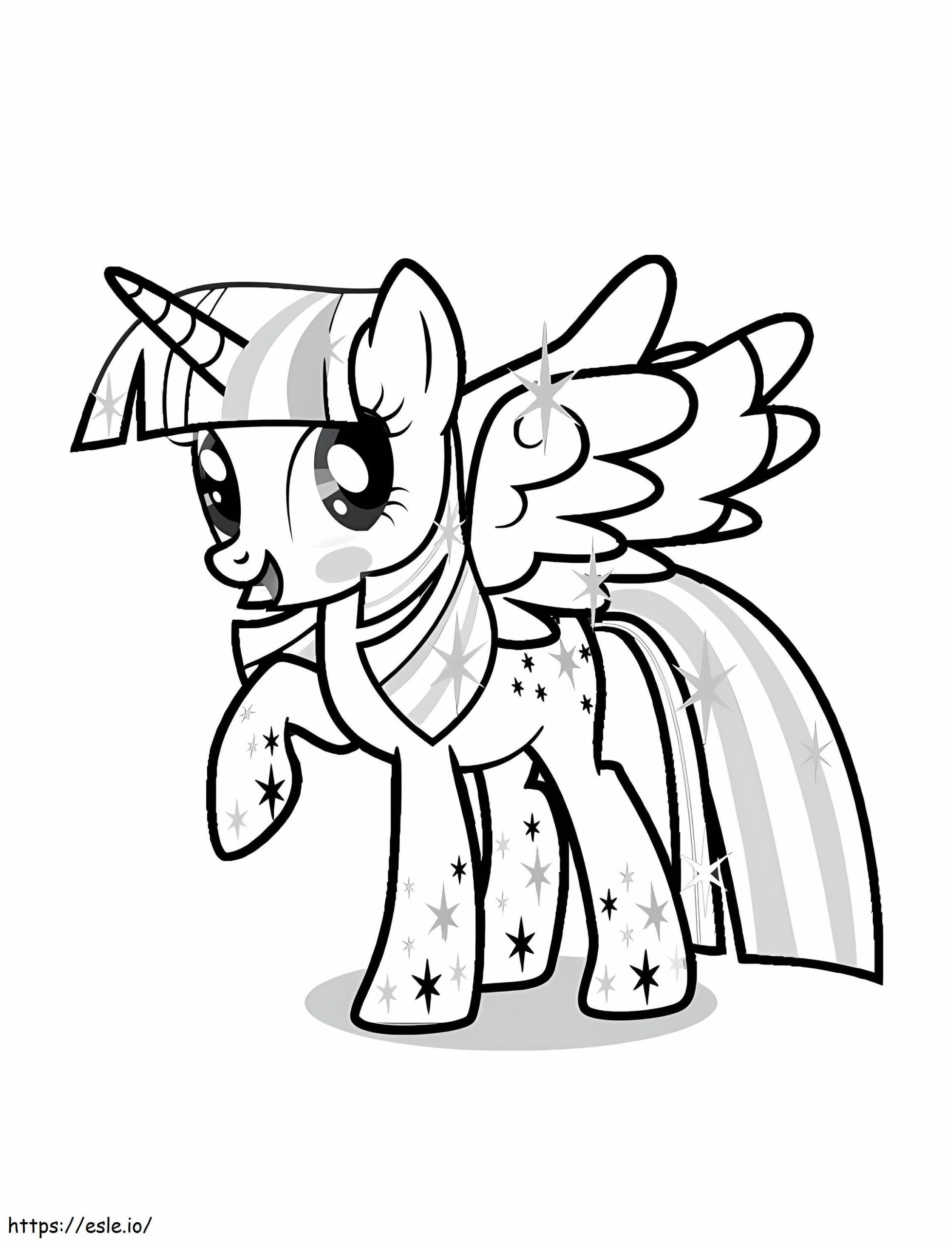 twilight sparkle coloring page