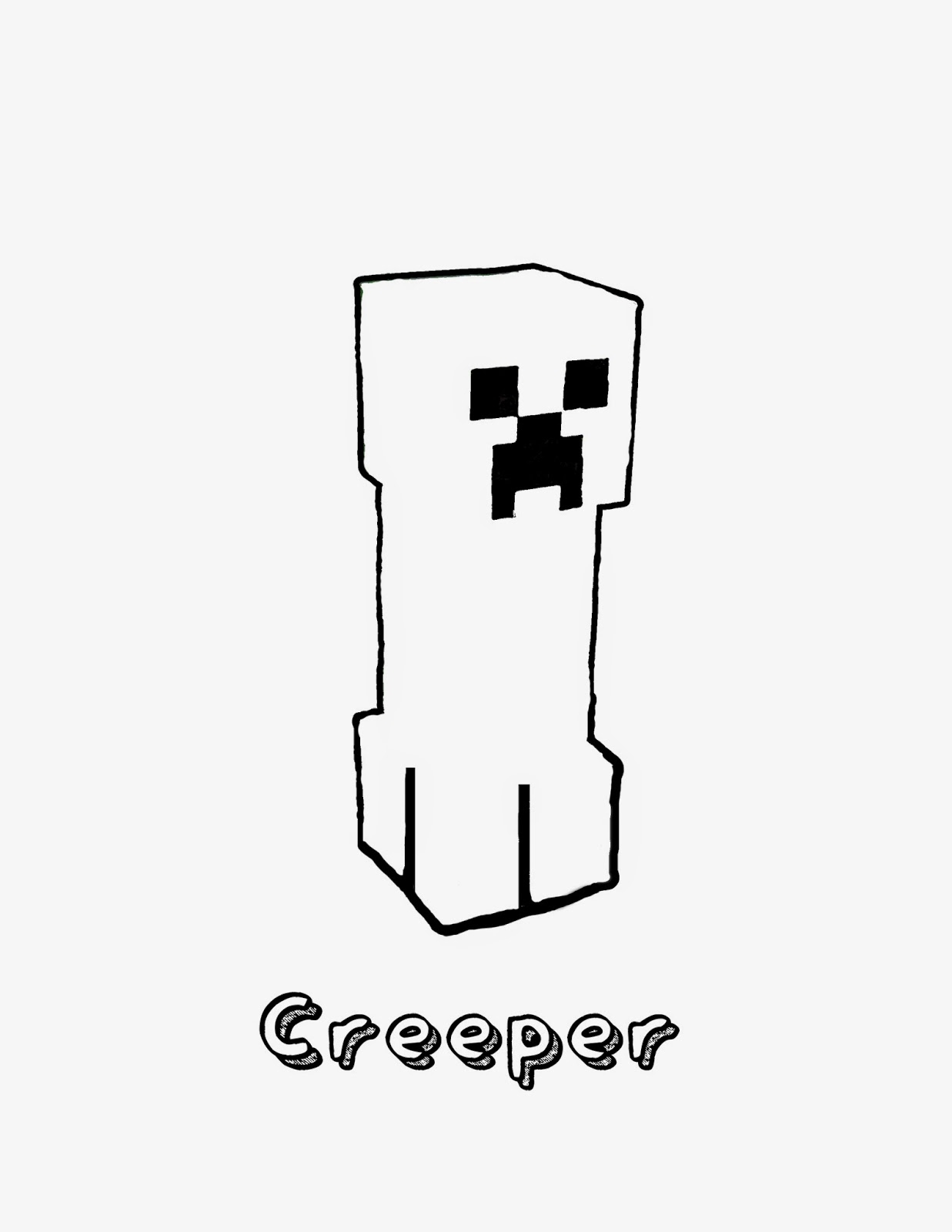 Freebie Minecraft Coloring Pages Galleons Lap