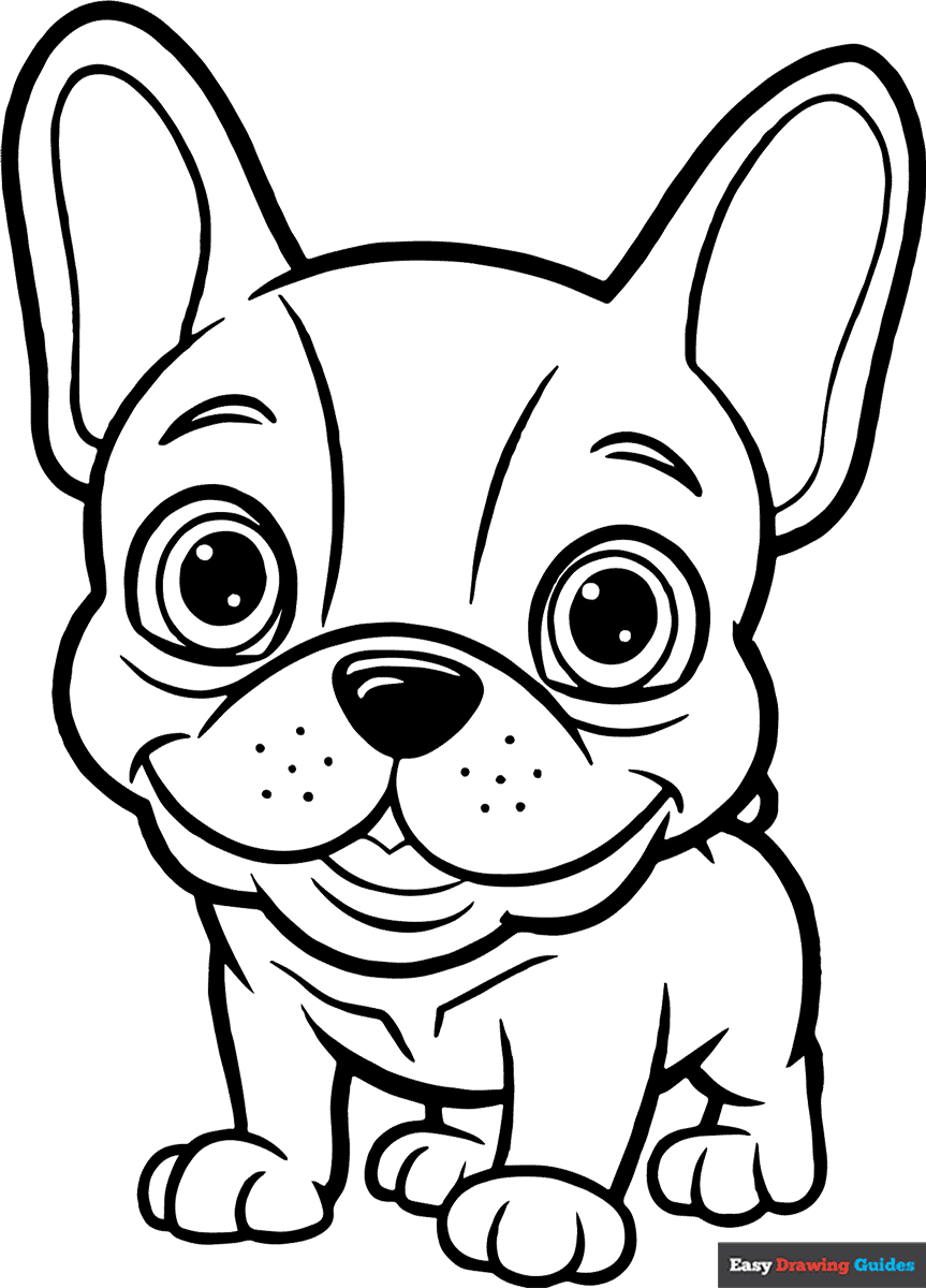 doggy pictures to color