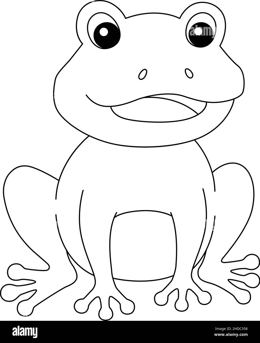 Pictures To Color Of Frogs