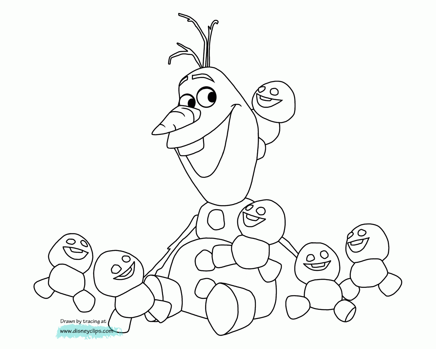 pictures of olaf to color pictures of olaf to color