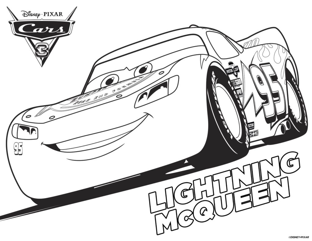 Disney Cars Movie Coloring Pages