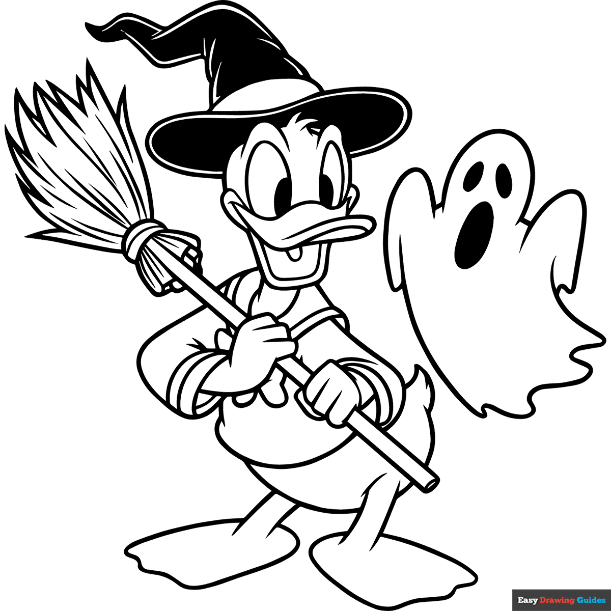 Donald Duck Coloring Pages