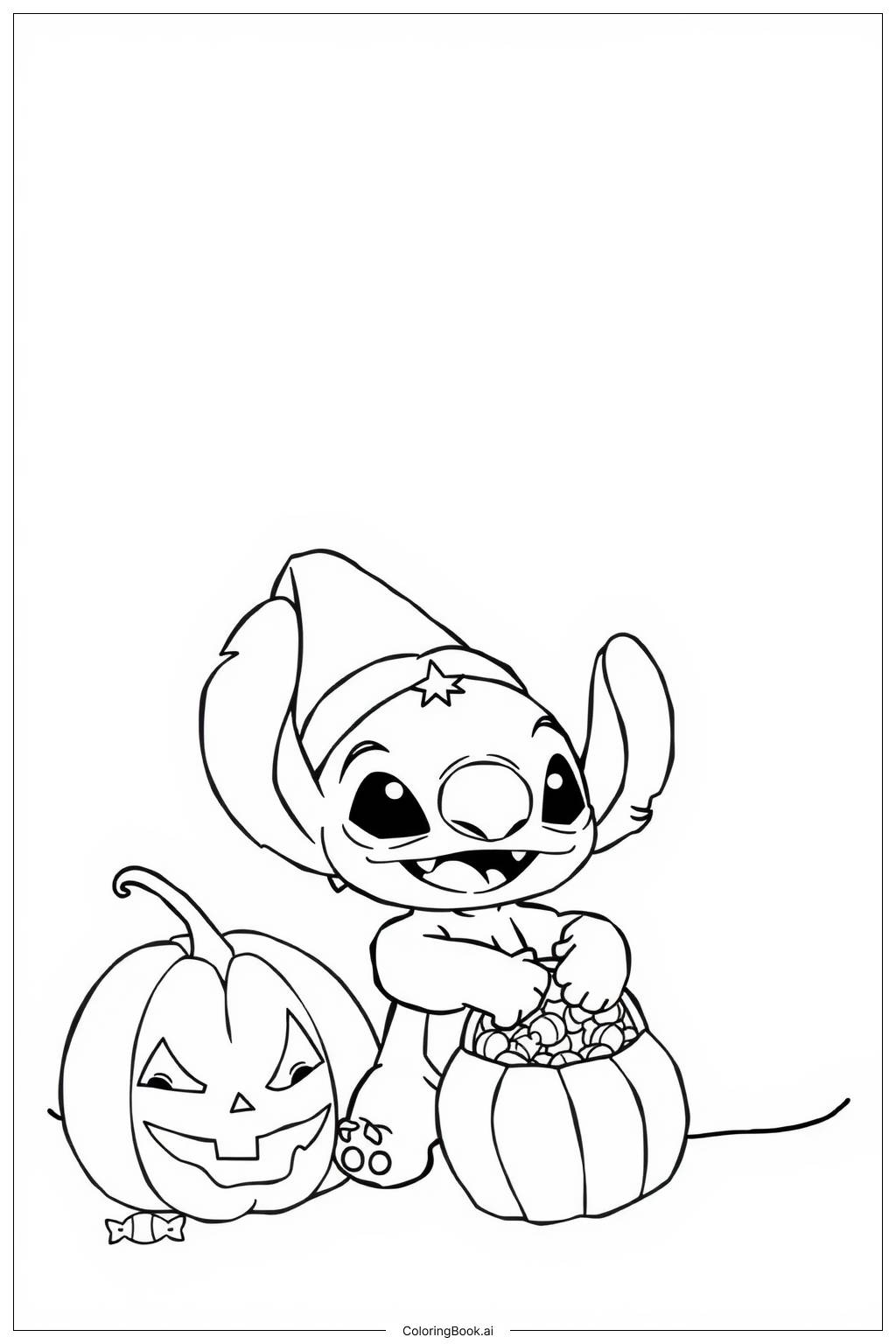 halloween disney coloring sheets