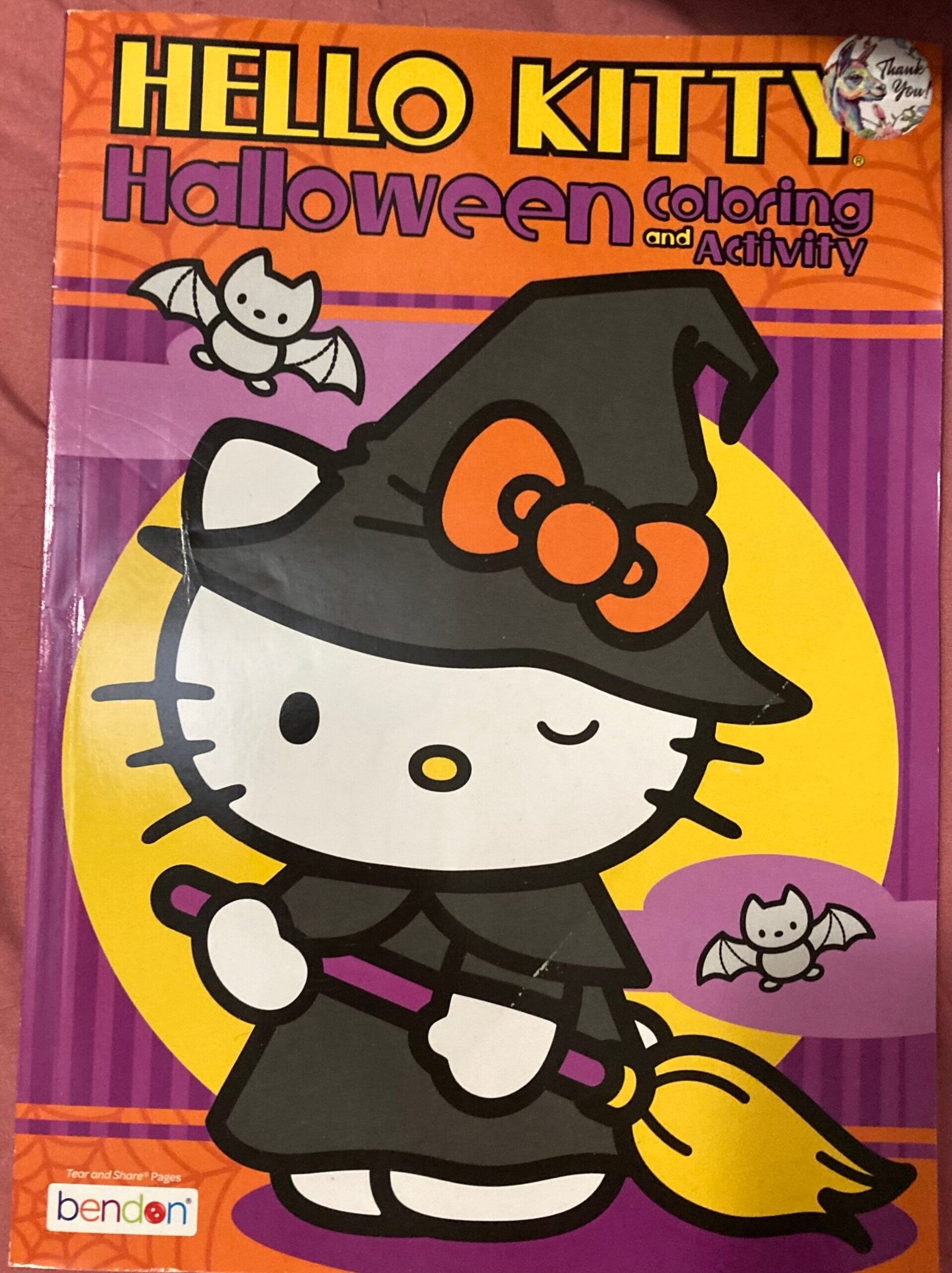 Hello Kitty Halloween Coloring Activity Books Learning Made Fun With Maestra Casiano Online Store Learning Hub