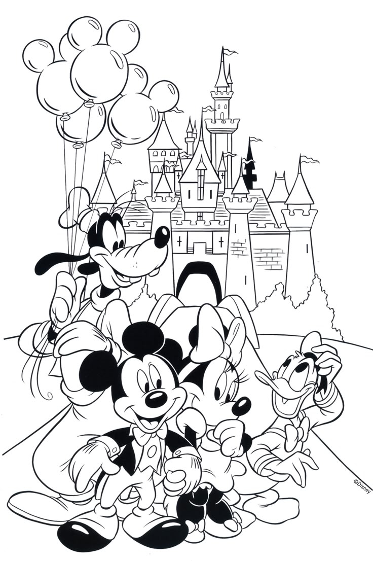 disney coloring pictures printable