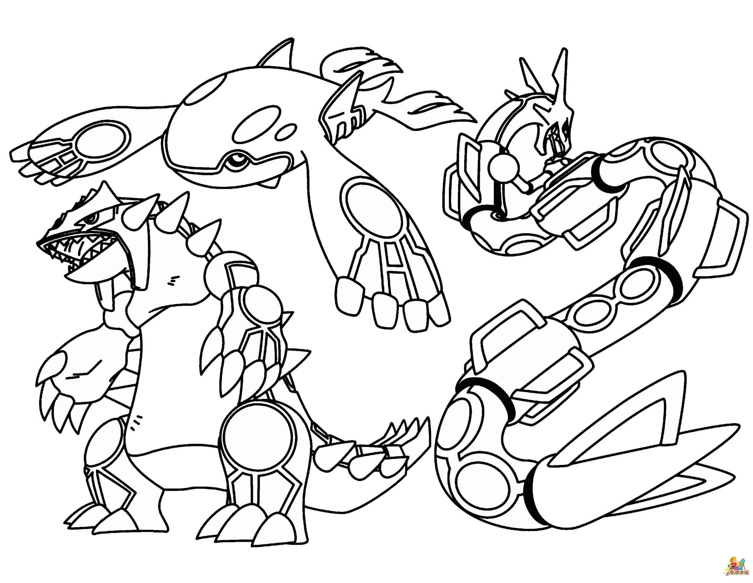 pokemon printable coloring sheets