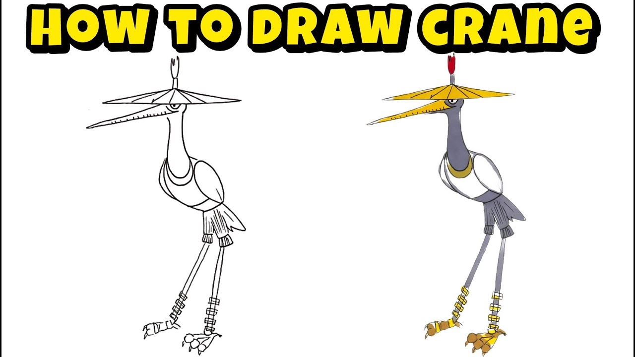 How To Draw Sensible Master Crane From Kung Fu Panda Quick Lesson YouTube How To Draw Sensible Master Crane From Kung Fu Panda Quick Lesson YouTube