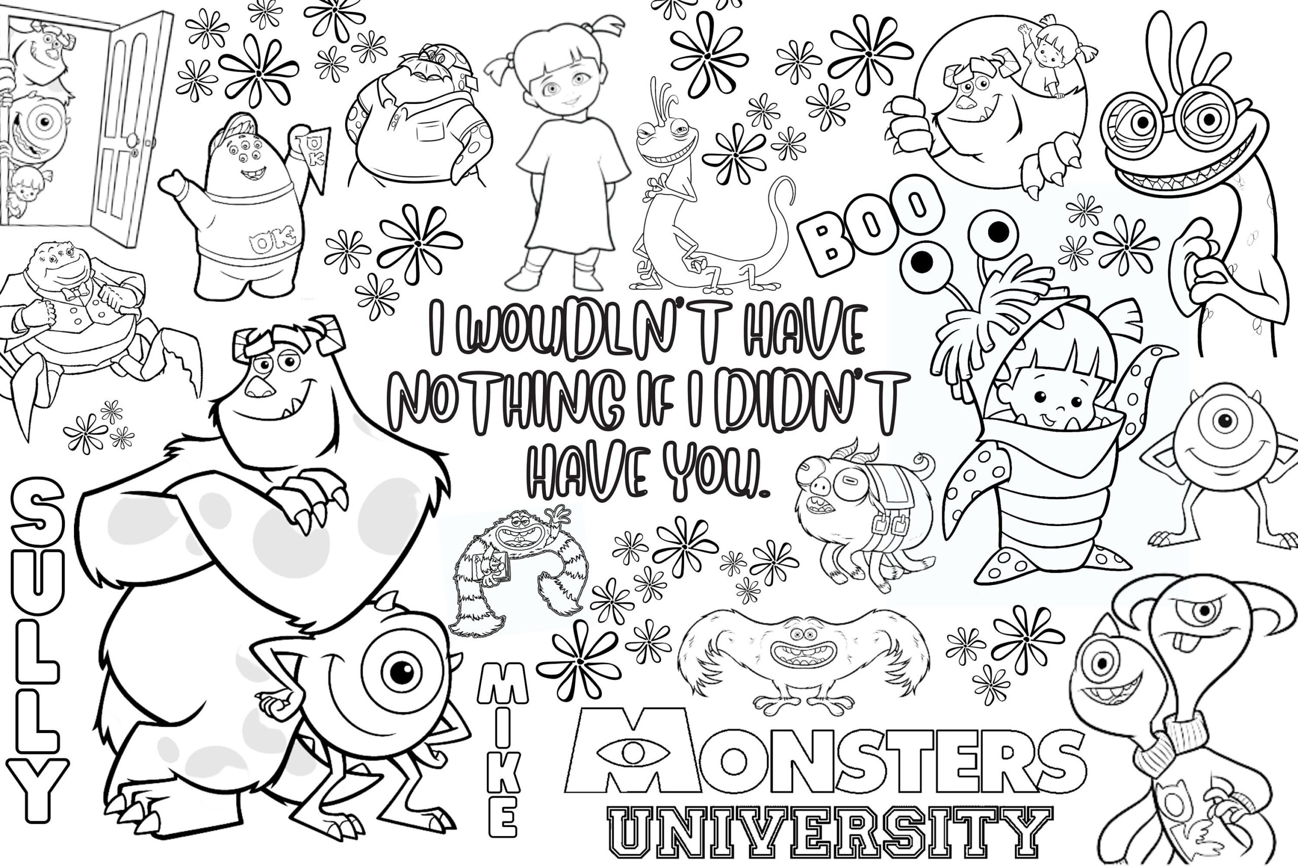 Huge Printed Monsters Coloring Poster For Kids Adults great For Family Time Girls Boys Arts And Crafts Senior Care Facilities Schools Etsy Huge Printed Monsters Coloring Poster For Kids Adults great For Family Time Girls Boys Arts And Crafts Senior Care Facilities Schools Etsy