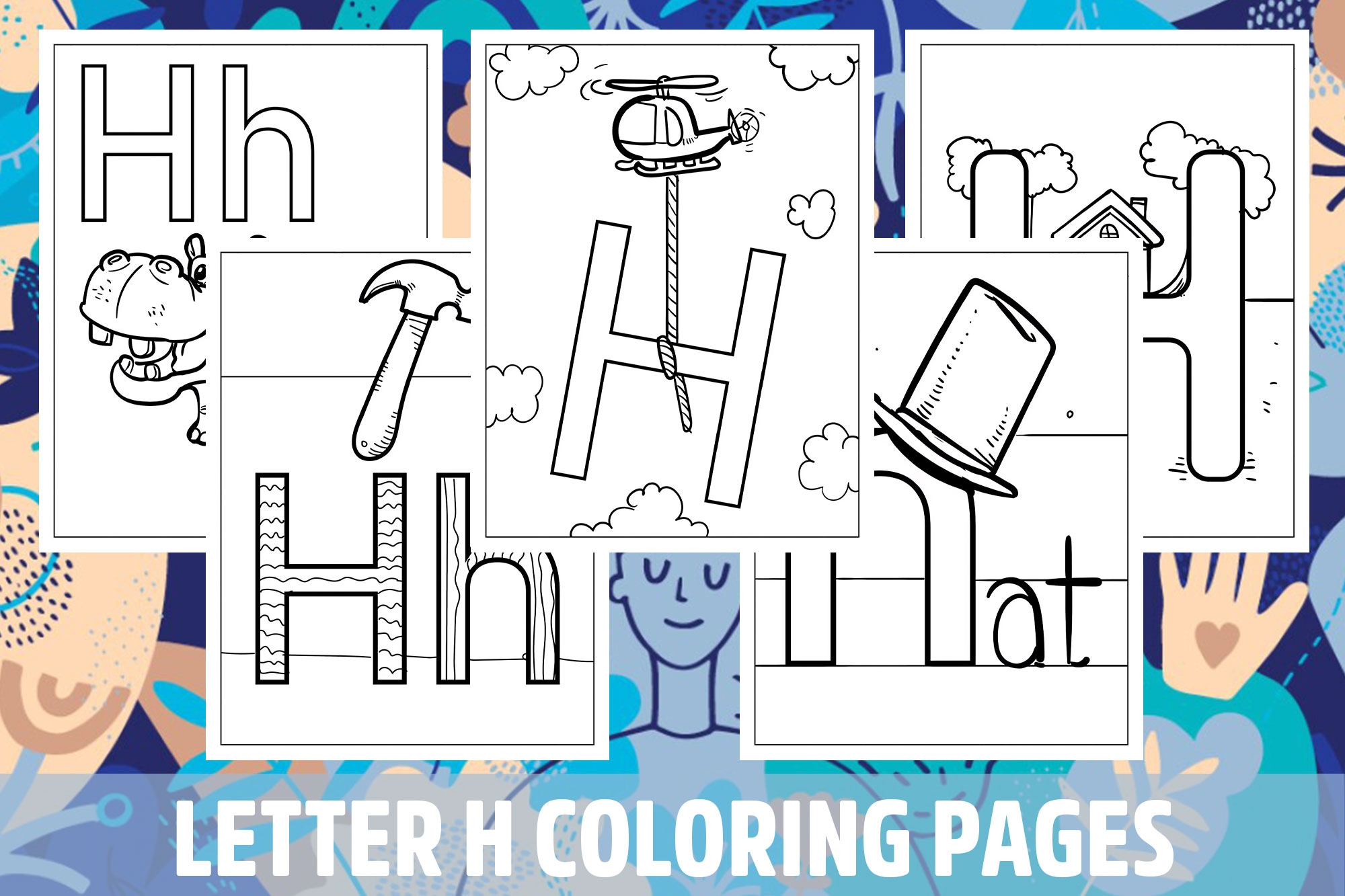 Letter H Coloring Pages For Kids Girls Boys Teens Birthday School Activity Made By Teachers Letter H Coloring Pages For Kids Girls Boys Teens Birthday School Activity Made By Teachers