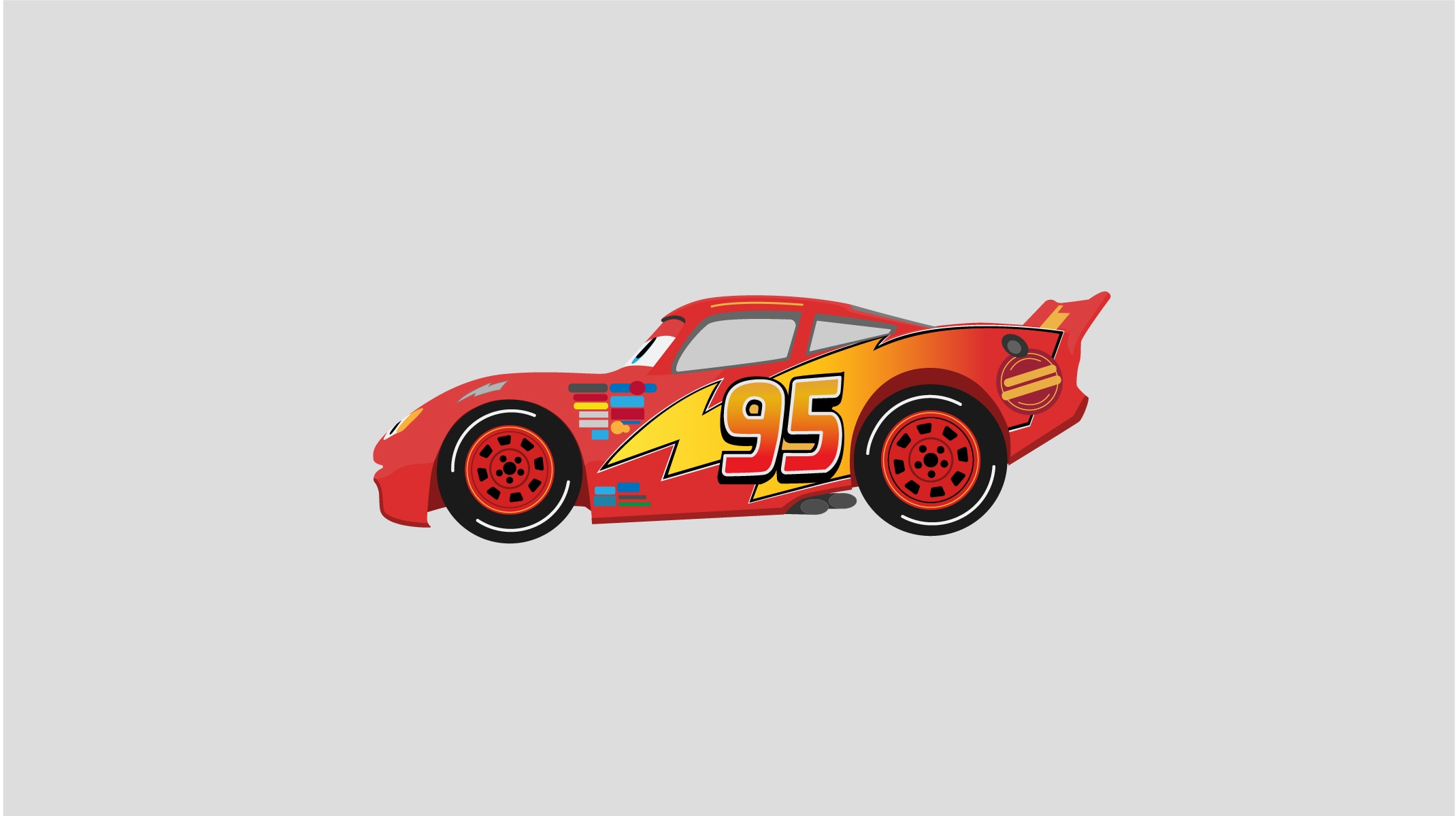 Lightning McQueen Illustration By Jocelyn Hernandez On Dribbble