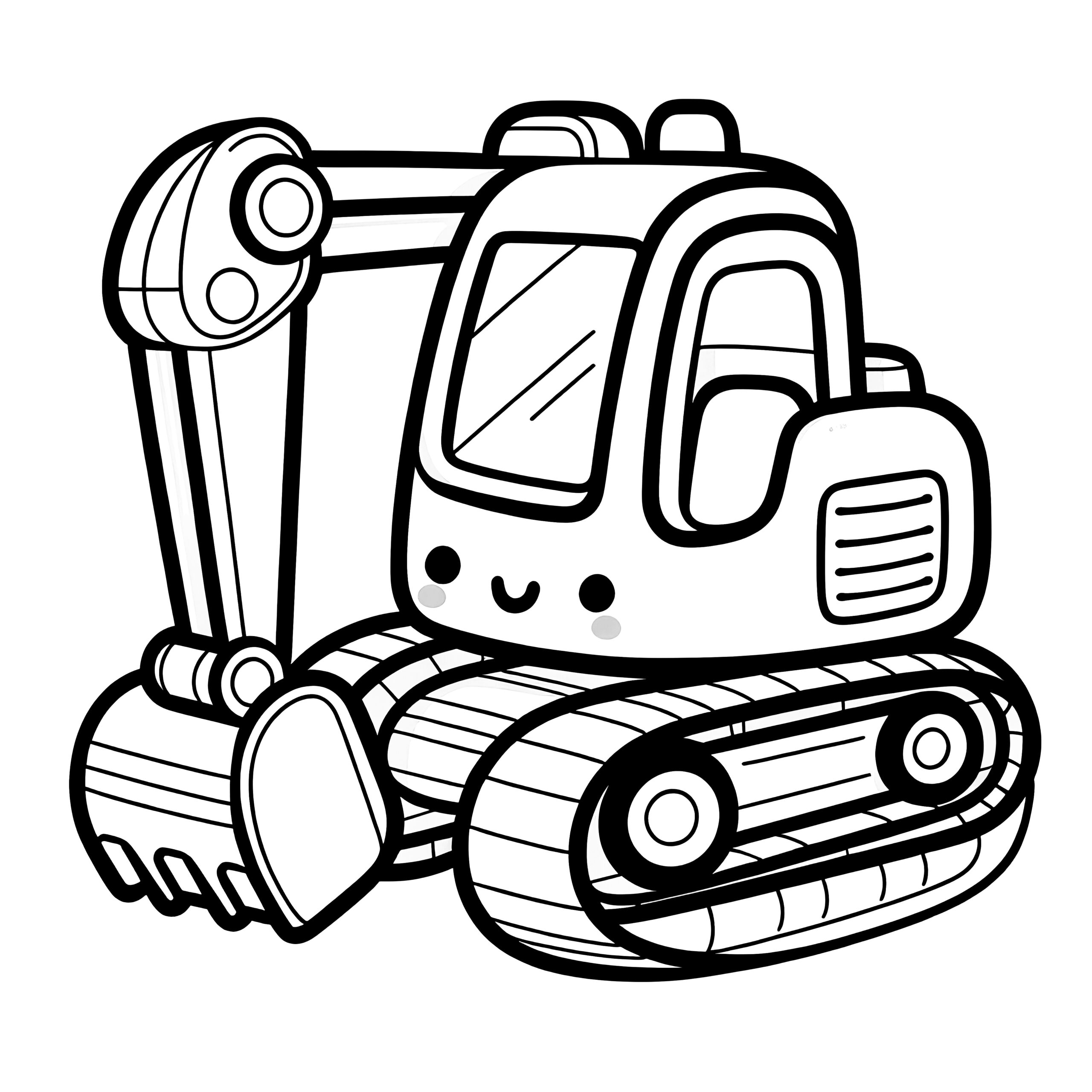 digger pictures to color