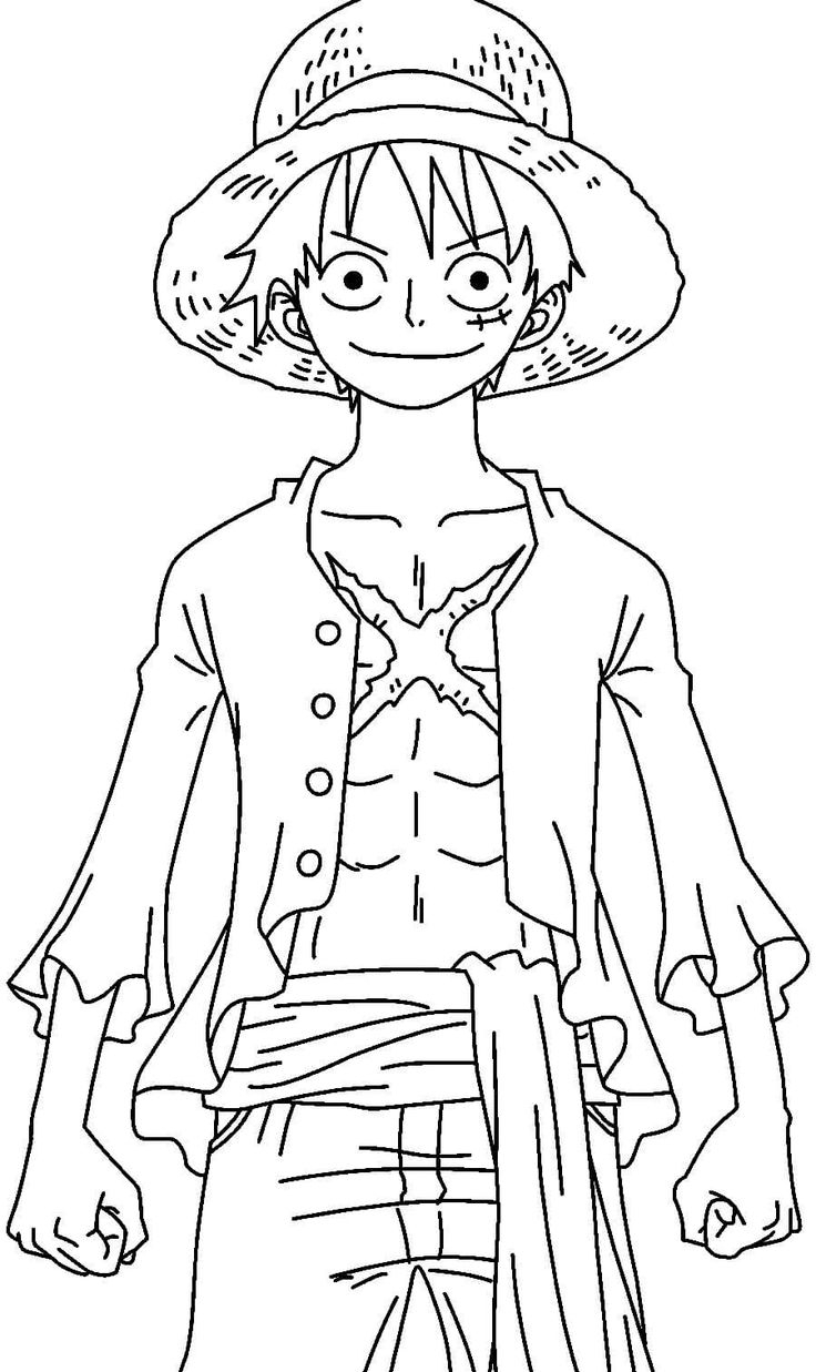 coloring pages one piece coloring pages one piece