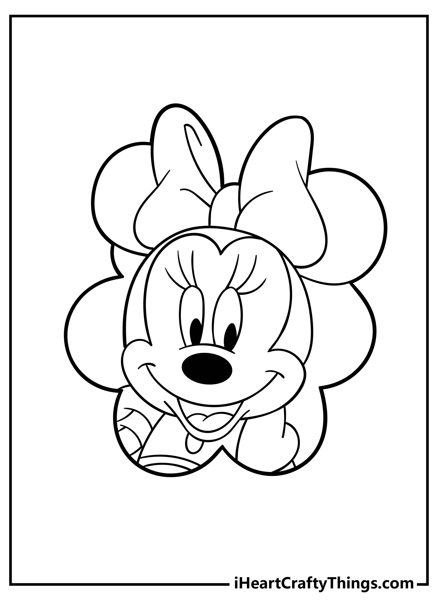 Minnie Mouse Coloring Pages 30 Free Printables Minnie Mouse Coloring Pages 30 Free Printables