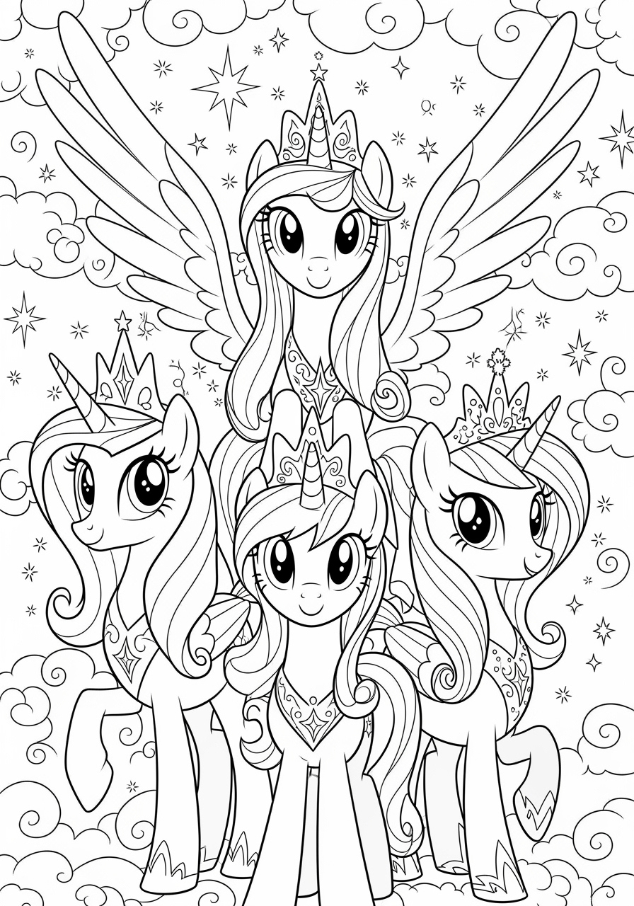 Coloring Pages My Little Pony