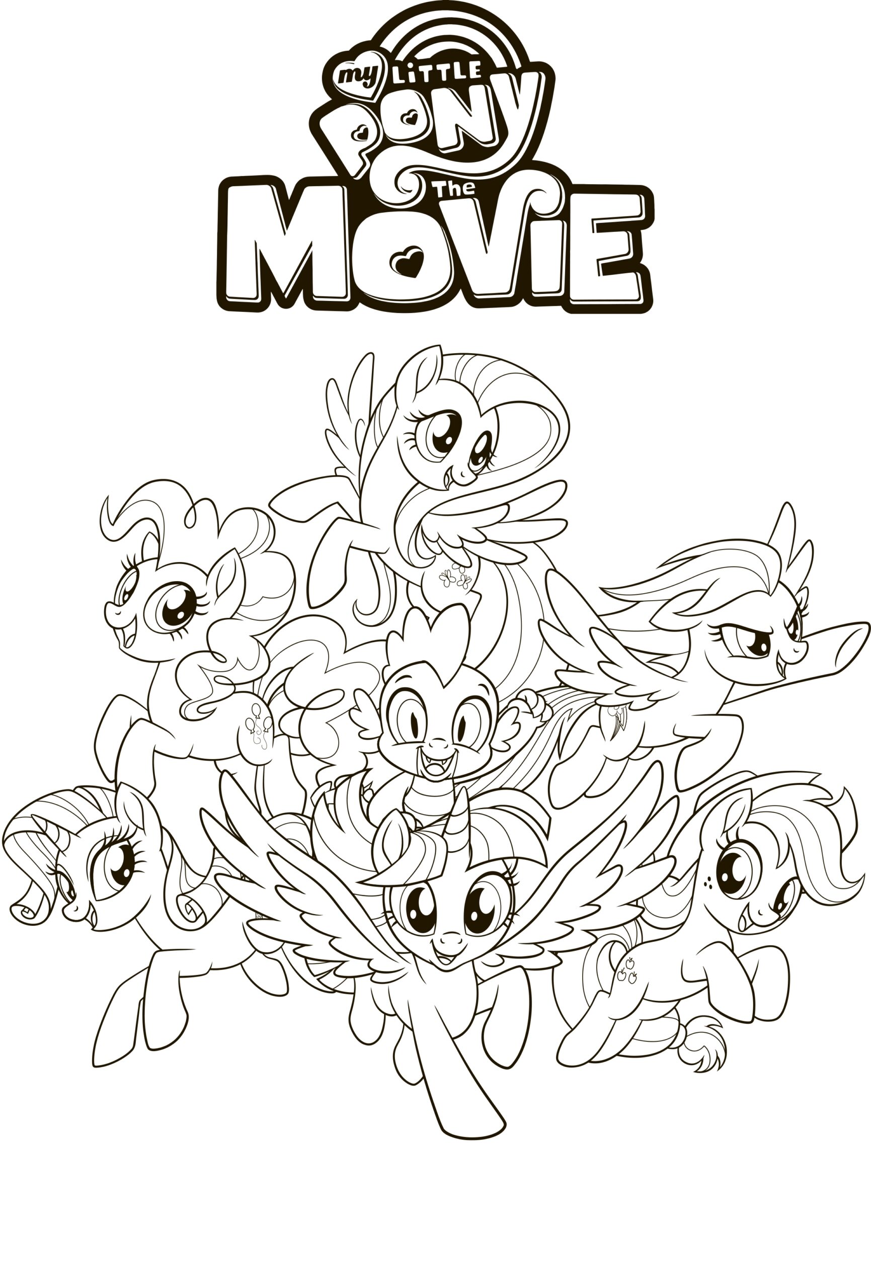 little pony coloring pages