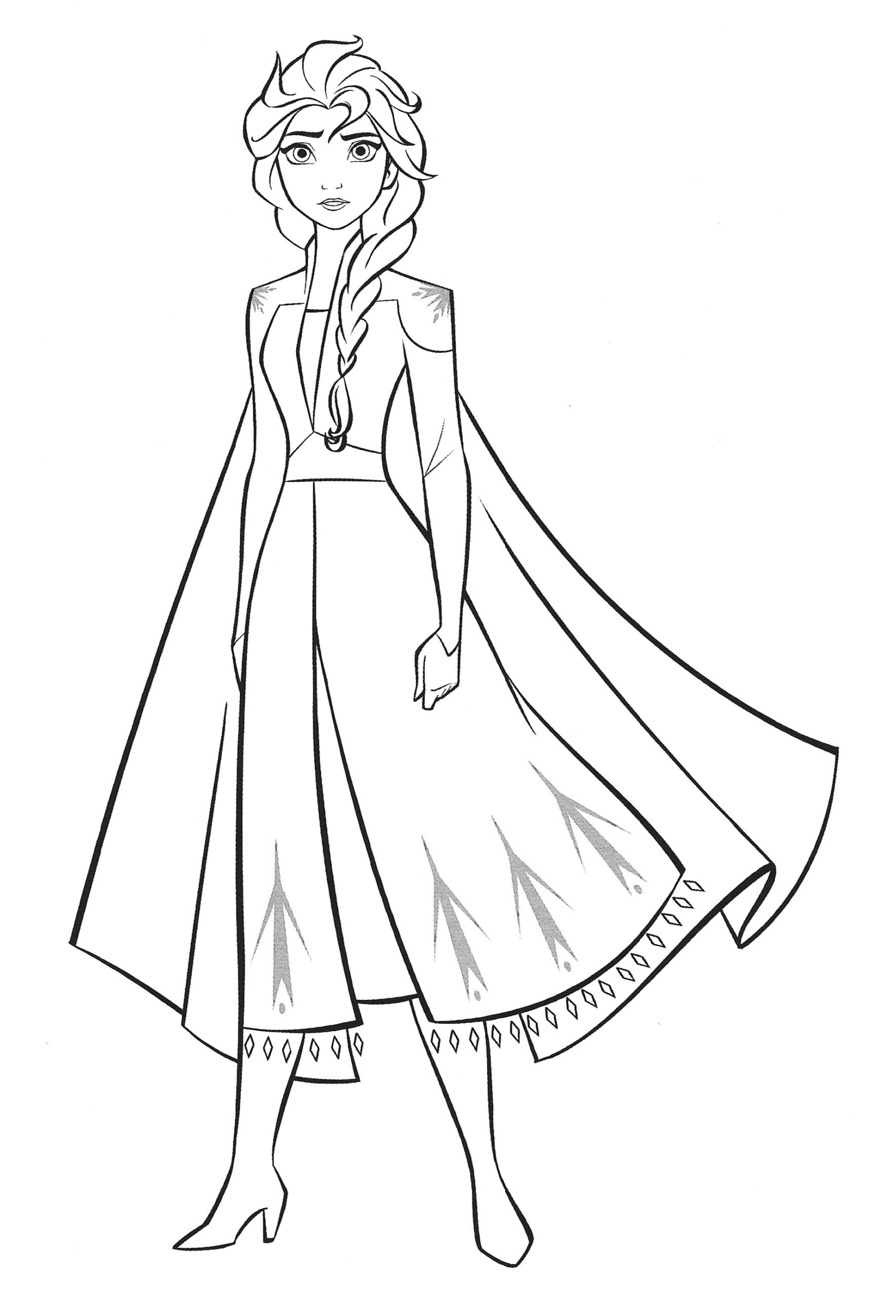 Frozen 2 Coloring Pages