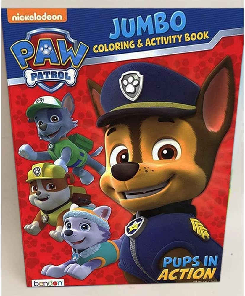 Nickelodeon Brandclub Paw Patrol Coloring Books 2 Pack