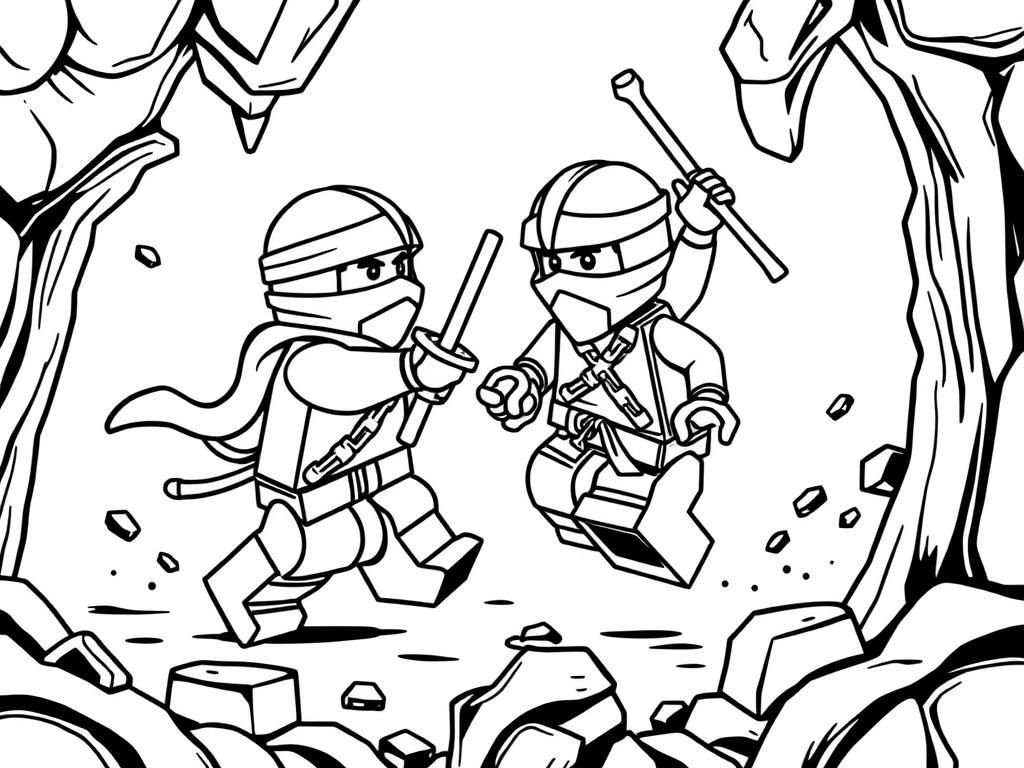 ninjago printable coloring pages