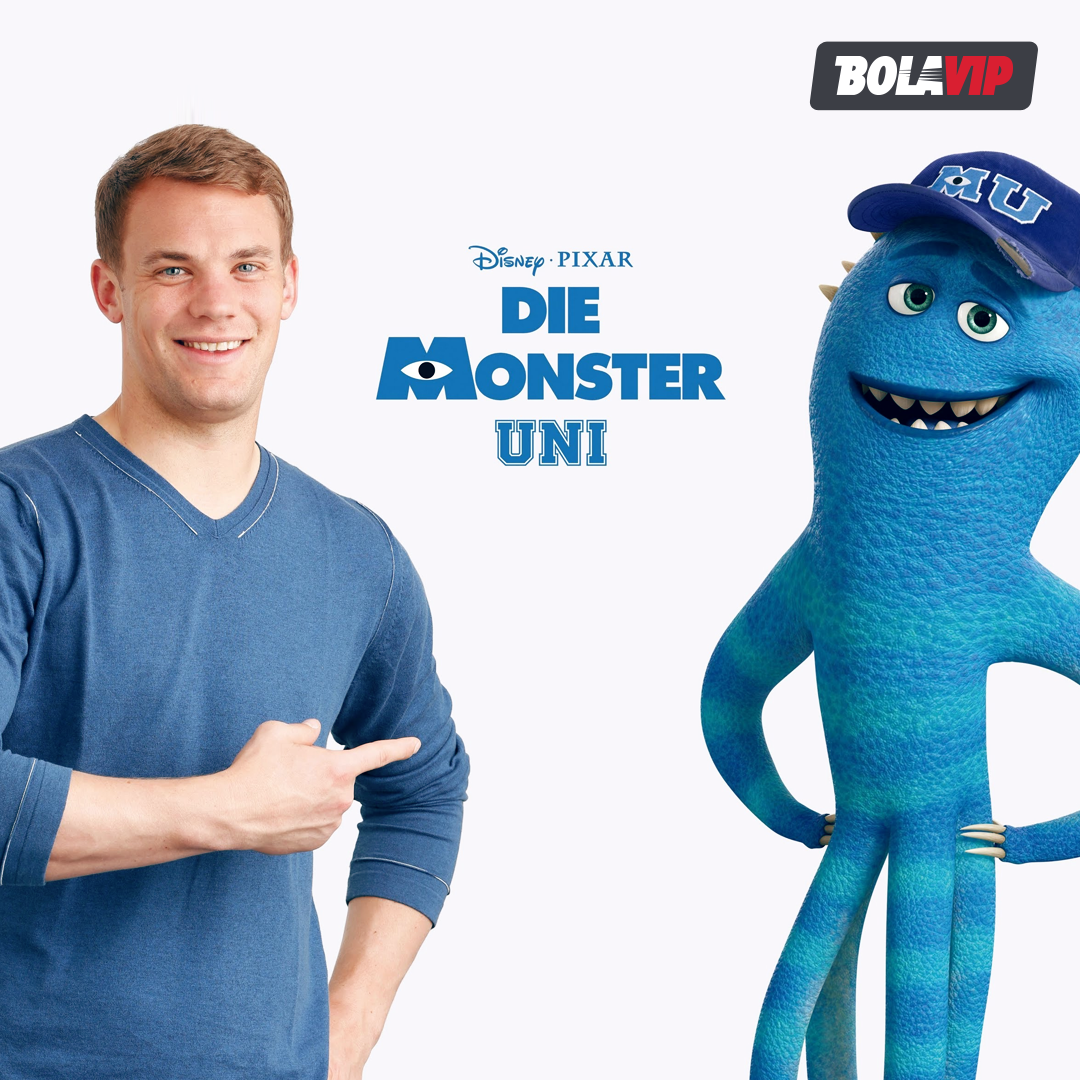 NoLoSabias Manuel Neuer Le Da Voz Al Personaje Frank McCay En La Famosa Pel cula Monsters University Estrenada En 2013 As Que Ya Saben V anla En Alem n Y Disfruten De La Interpretaci n De