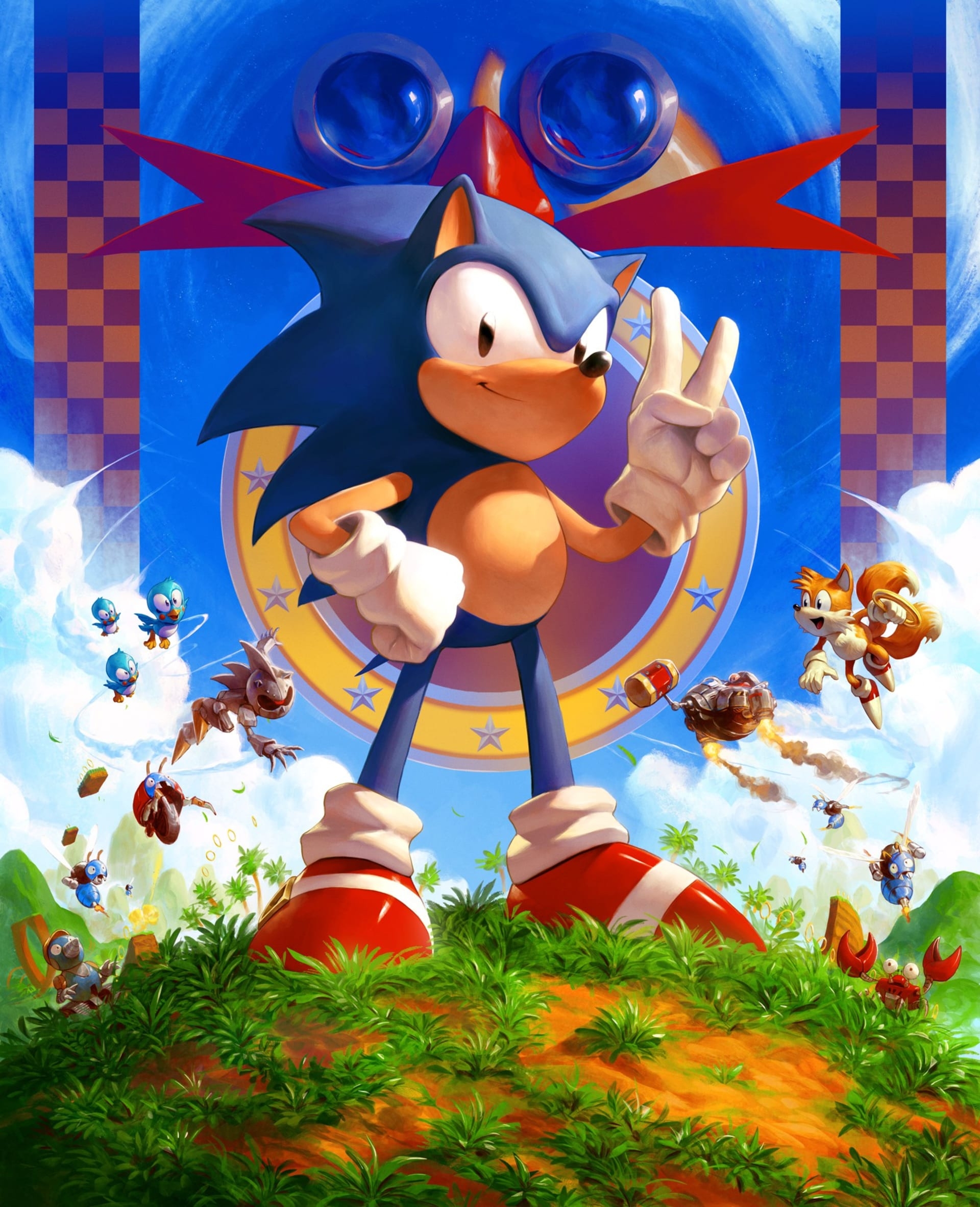 Order This Limited Edition SEGA Sonic The Hedgehog Poster Cook And Becker