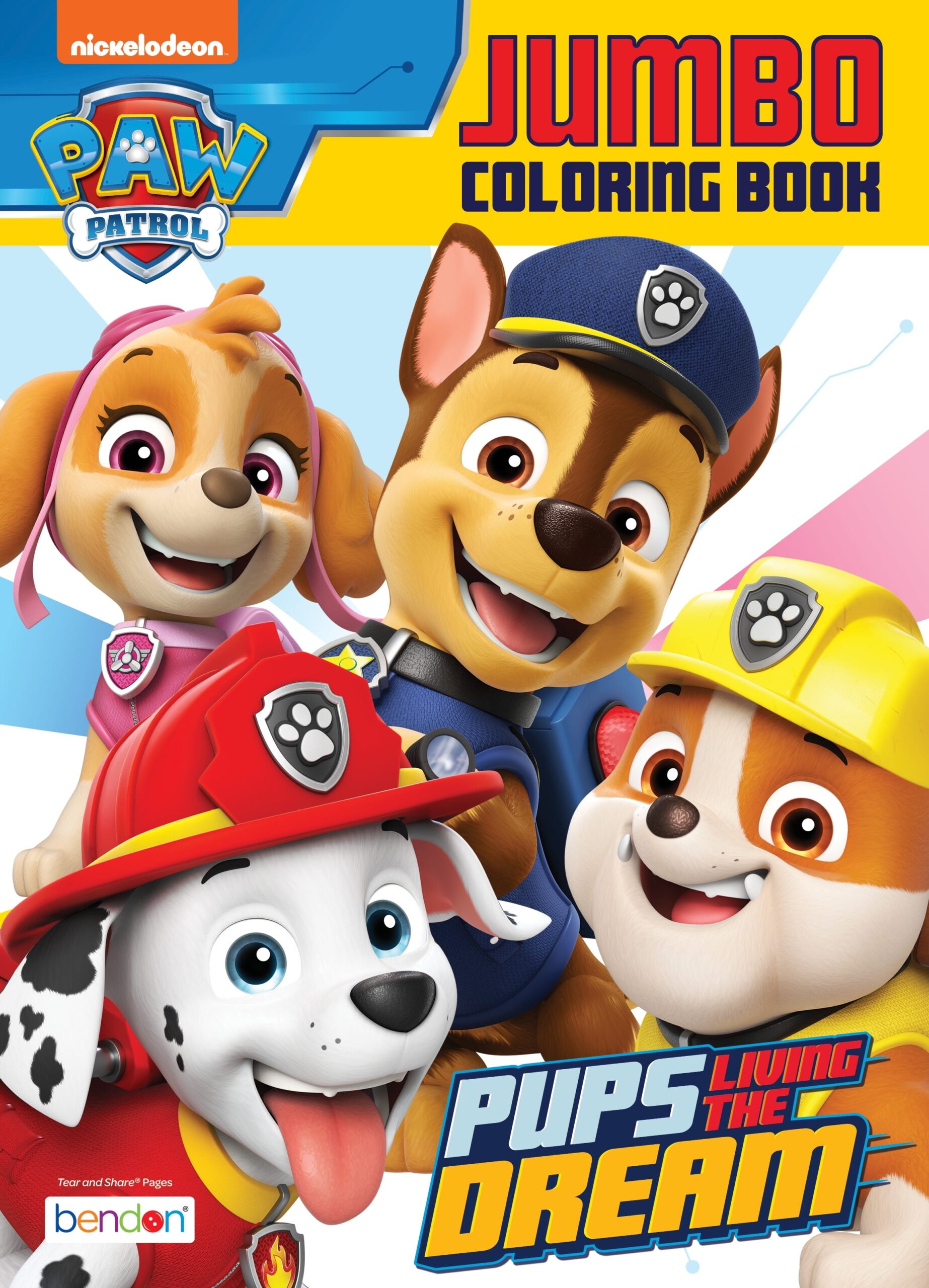 paw patrol coloring book