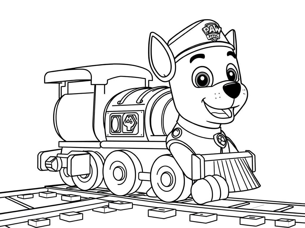 free paw patrol coloring pages